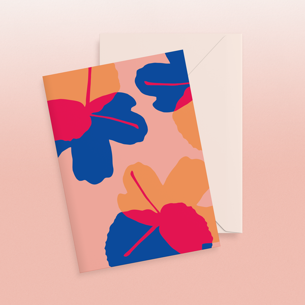 a forest floor greeting card from Common Modern