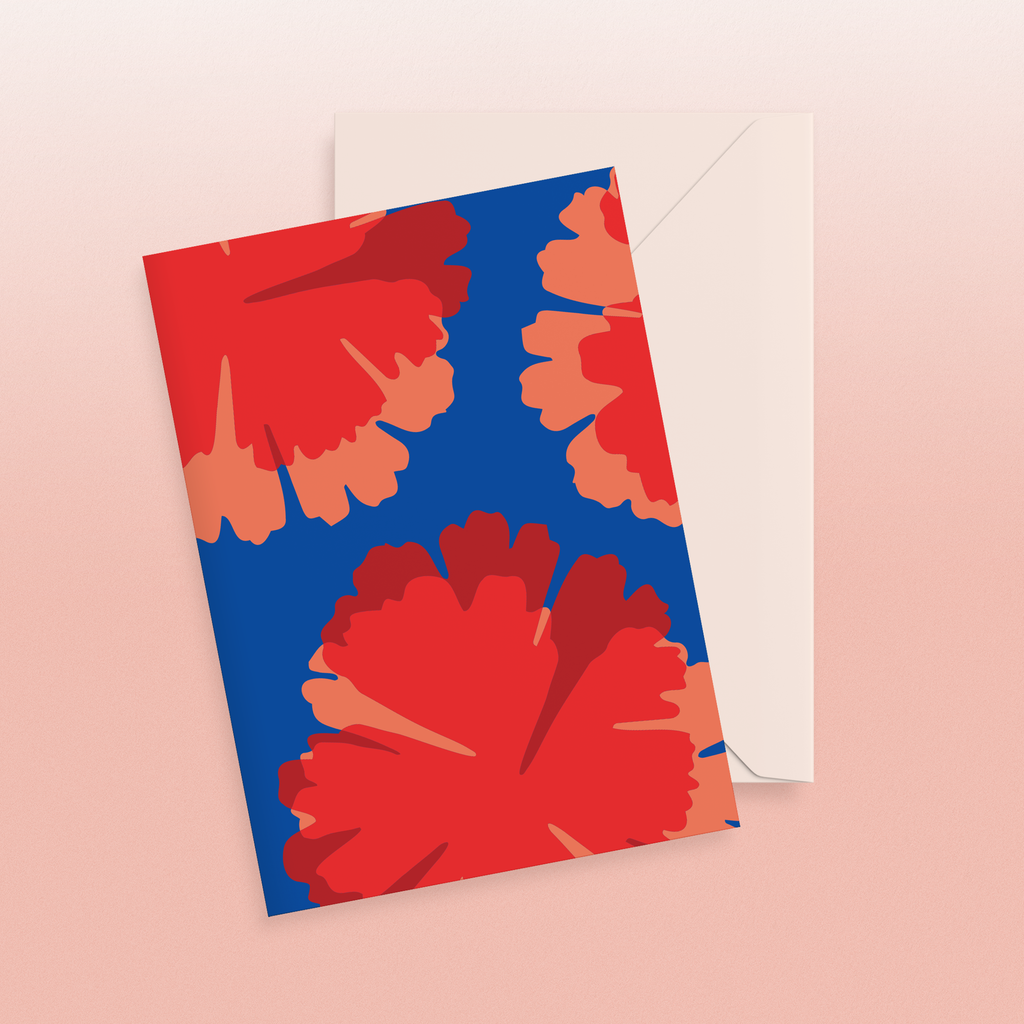 a forest floor greeting card from Common Modern