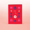 A Noël Au Chalet set of Boxed Christmas Cards from modern stationery brand Common Modern