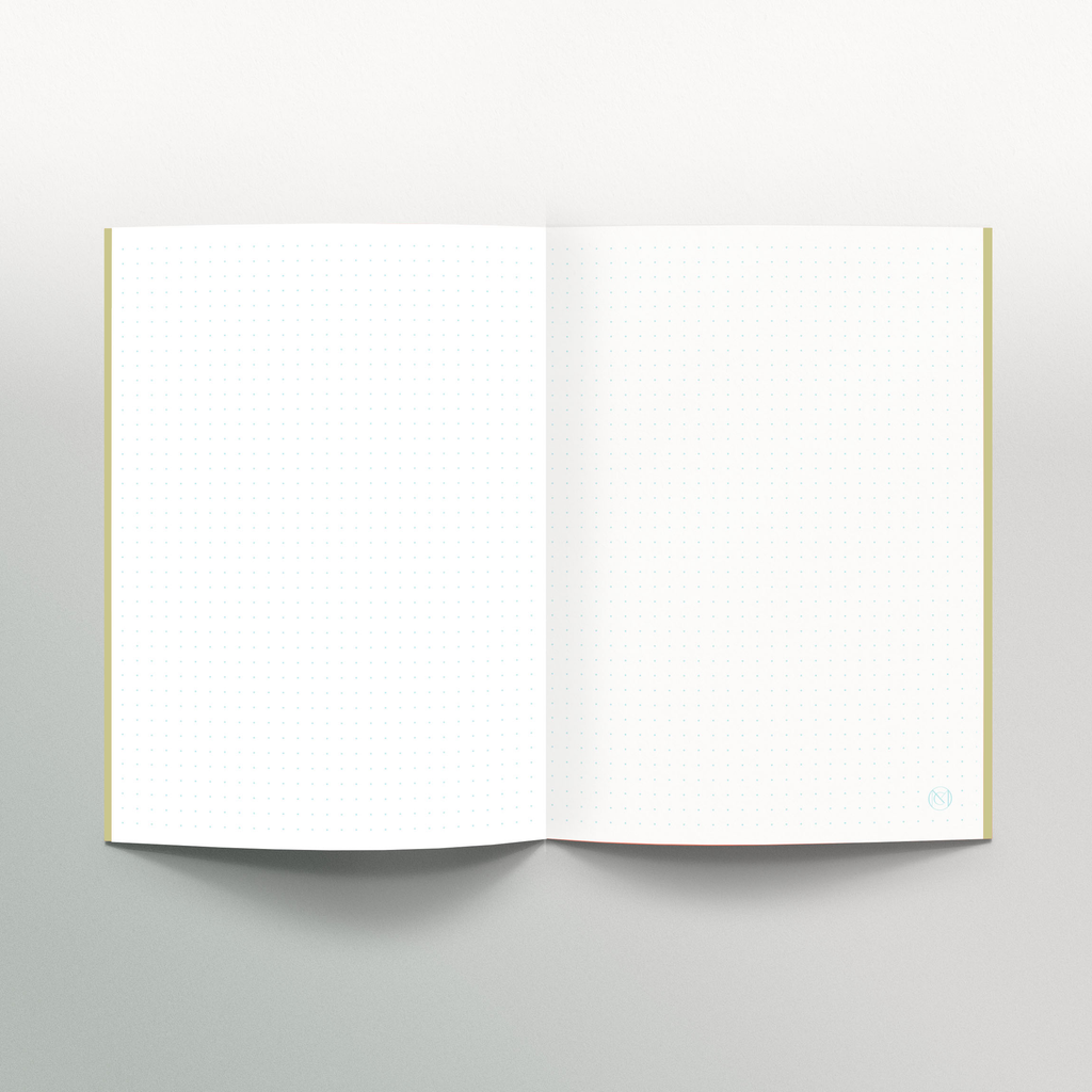 A Dot Grid Notebook from modern stationery brand Common Modern