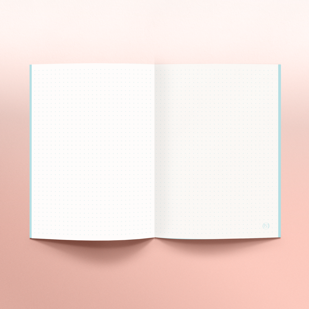 A La Coquille No. 1 A5 Dot Grid Notebook from modern stationery brand Common Modern