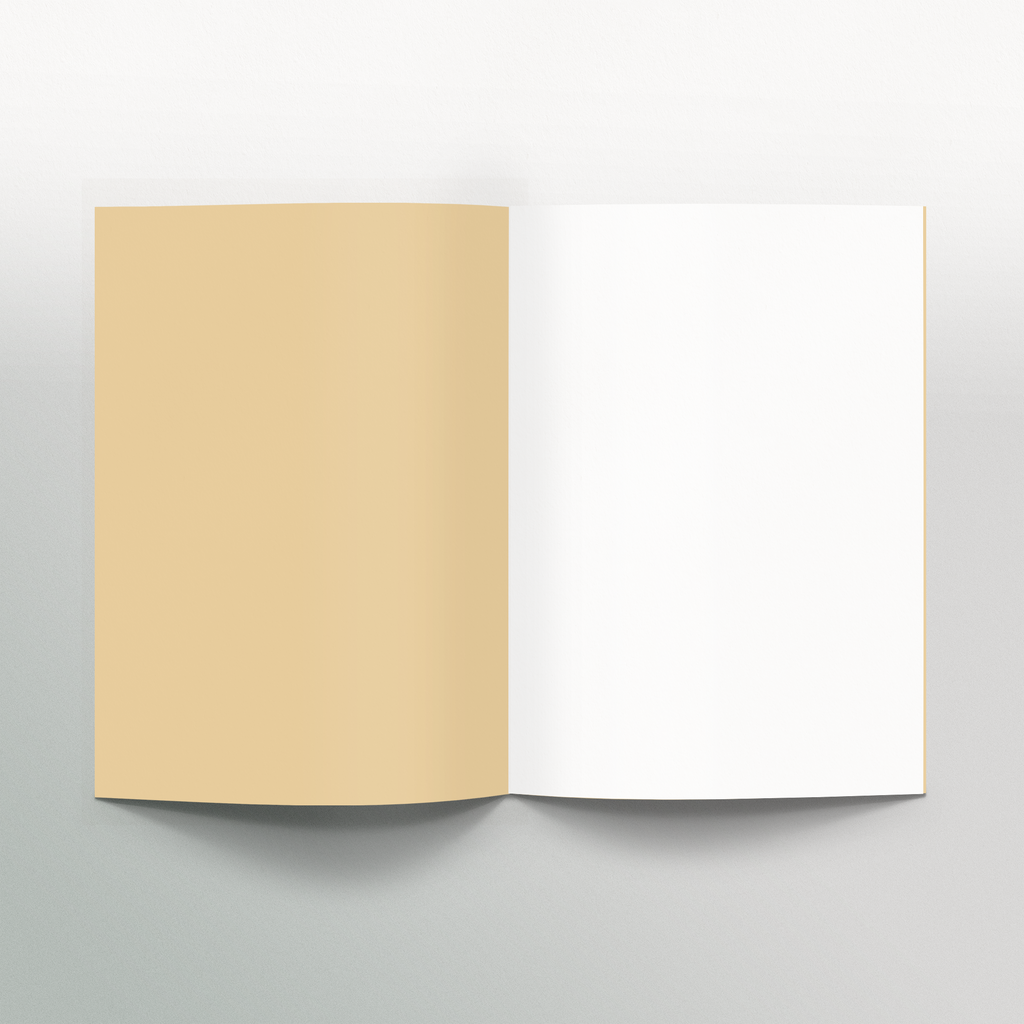 a luxury sketchbook with apple design.